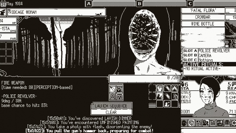 恐怖世界worldofhorror截图2