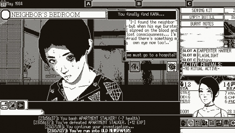 恐怖世界worldofhorror截图3