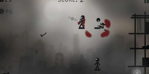 火柴人丢飞刀截图1
