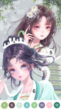 花花涂色截图3