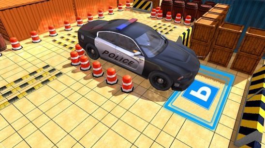 极限警车停车场3d截图1