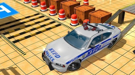 极限警车停车场3d截图2