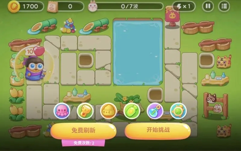 保卫萝卜夜市第19关怎么玩