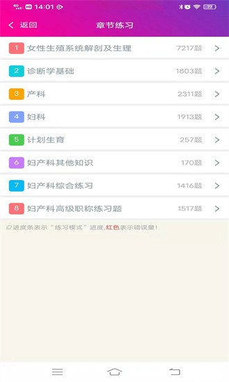 妇产科护理高级职称总题库截图3