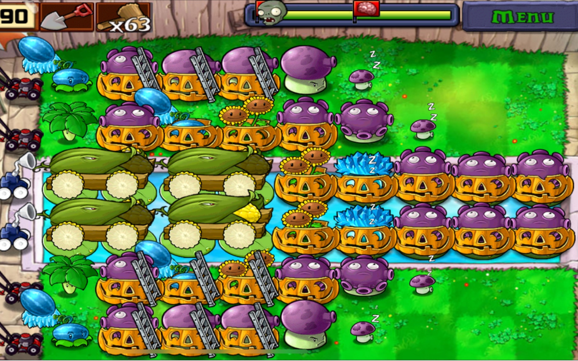 植物大战僵尸蹦蹦跳跳怎么过