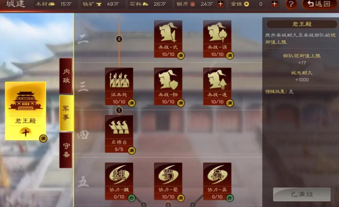 三国志战略版郭淮觉醒学什么