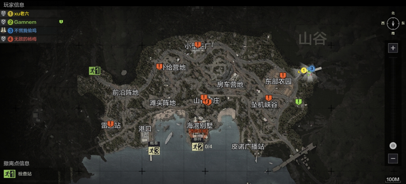 暗区突围电视台势力任务地点在哪