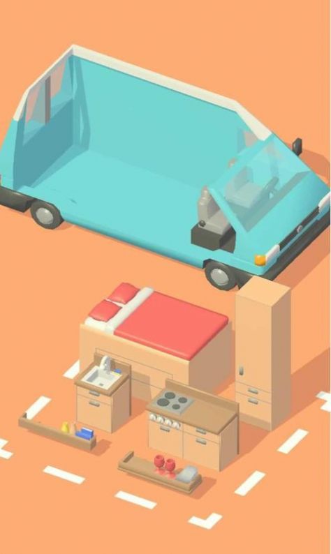 面包车家具设计截图3