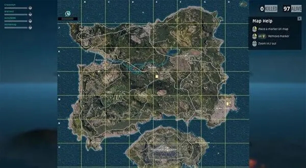 绝地求生怎么换大型地图