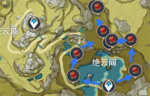 原神绝云间的箱子怎么开