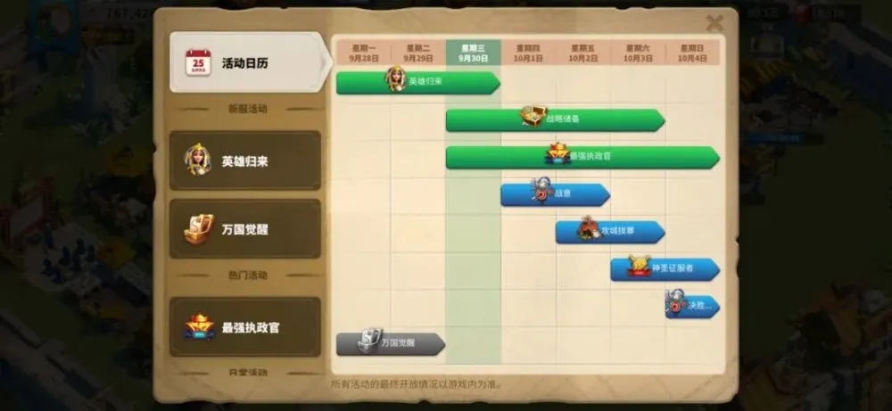 万国觉醒怎么安排副将