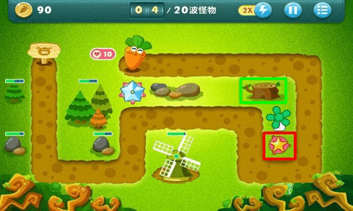 保卫萝卜第71关水晶萝卜怎么玩