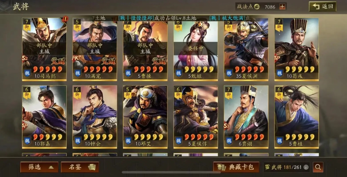 三国志战略版郝昭典韦郭淮怎么配