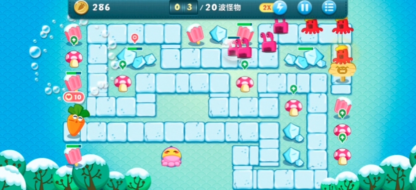 保卫萝卜第16关怎么过