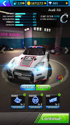 狂怒赛车3d截图1
