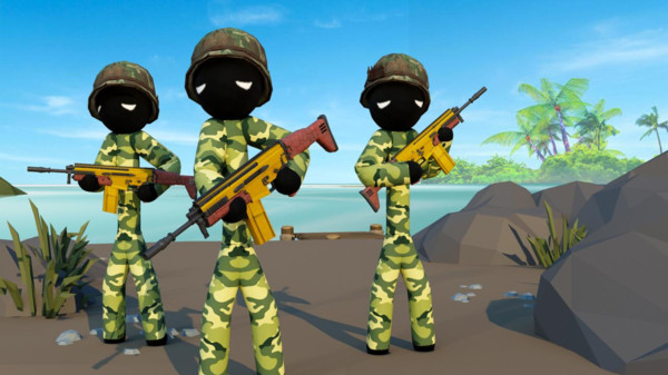 火柴人士兵射击截图2