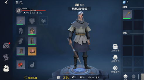 冰原守卫者道具怎么收纳
