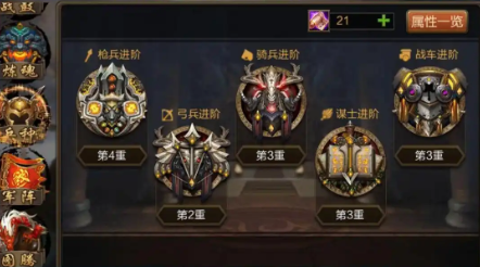 三国志战略版都有什么兵种 三国志战略版都有什么兵种