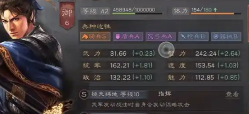三国志战略版加智力有什么用