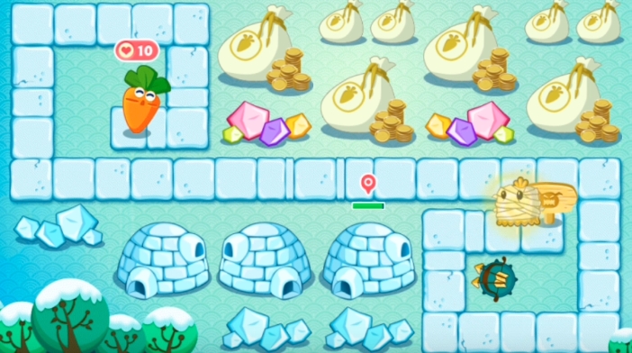 保卫萝卜冰雪17关怎么攻略