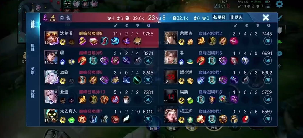 王者荣耀沈梦溪怎么搭配出装铭文
