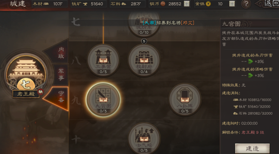 三国志战略版中怎么提高战斗力