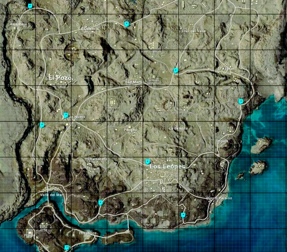 绝地求生沙漠地图船在哪