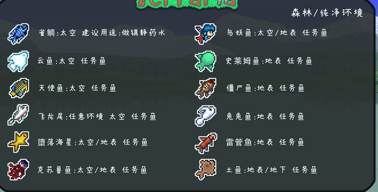 泰拉瑞亚坠落海星在哪