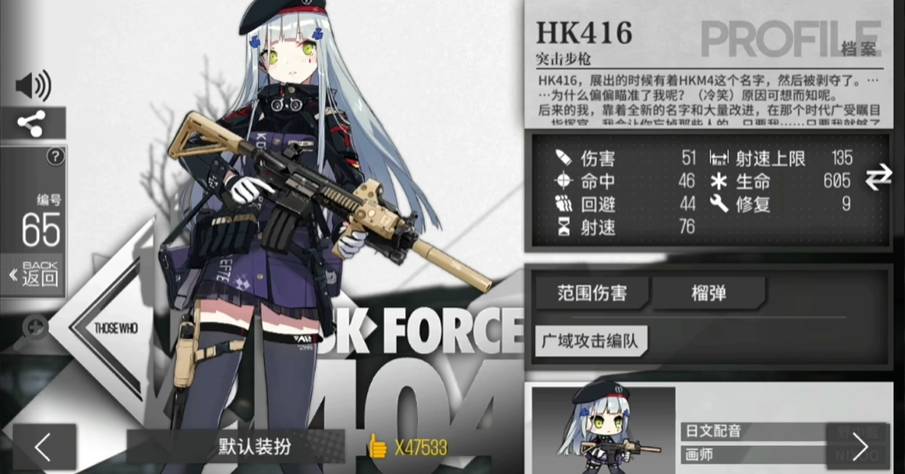 少女前线zasm21值得练吗