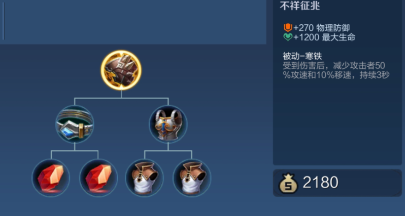 王者荣耀项羽辅助怎么出装