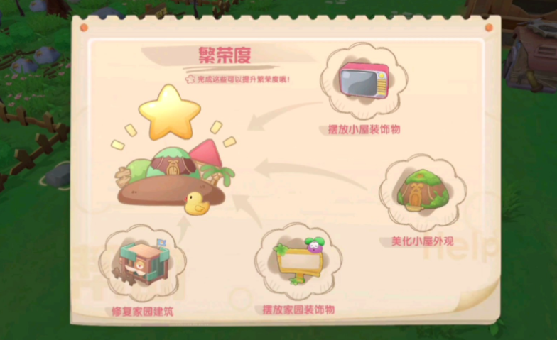 摩尔庄园繁荣度怎么加