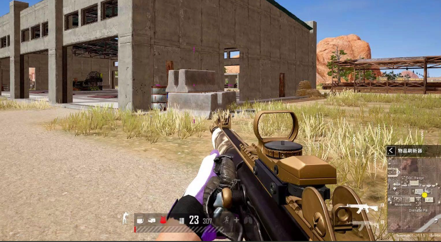 绝地求生端游训练场在哪里