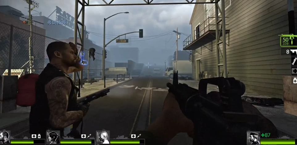 求生之路2牺牲单人怎么过关