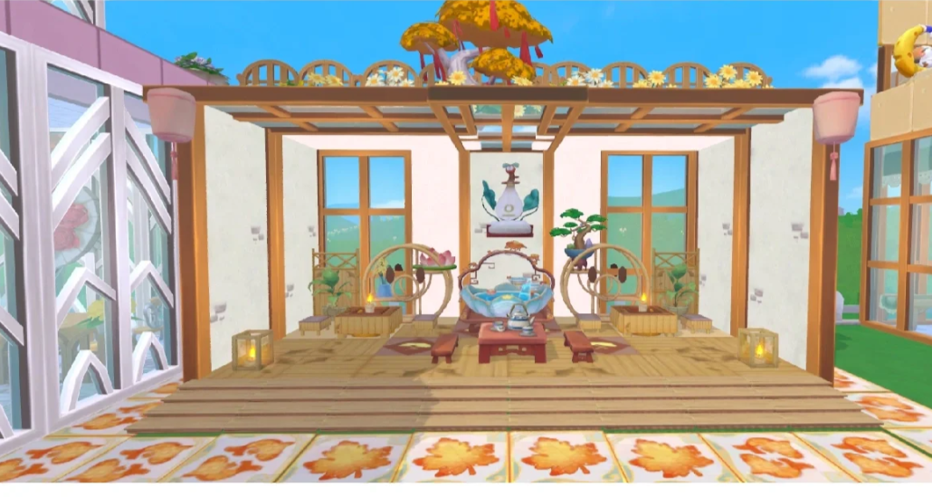 摩尔庄园第三天小木屋怎么换