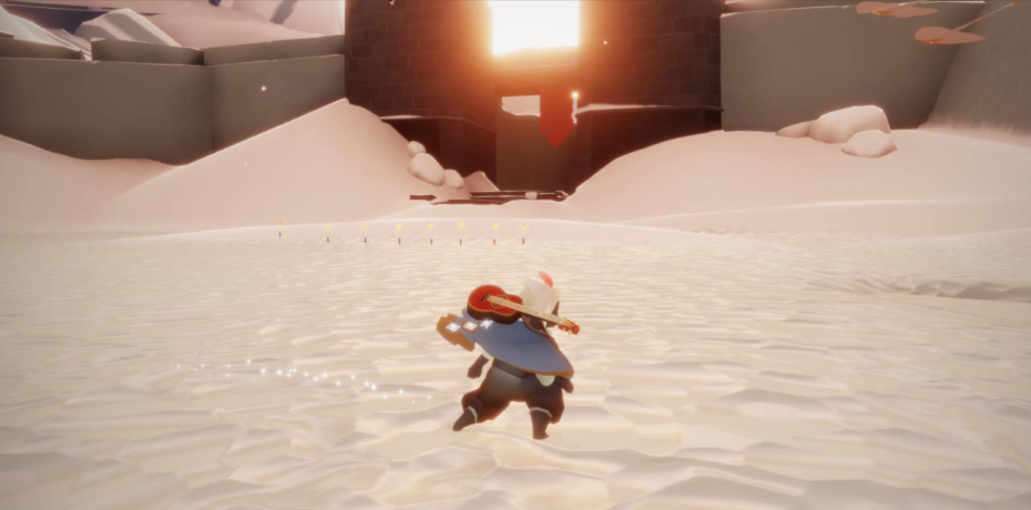 光遇该怎么单人开门