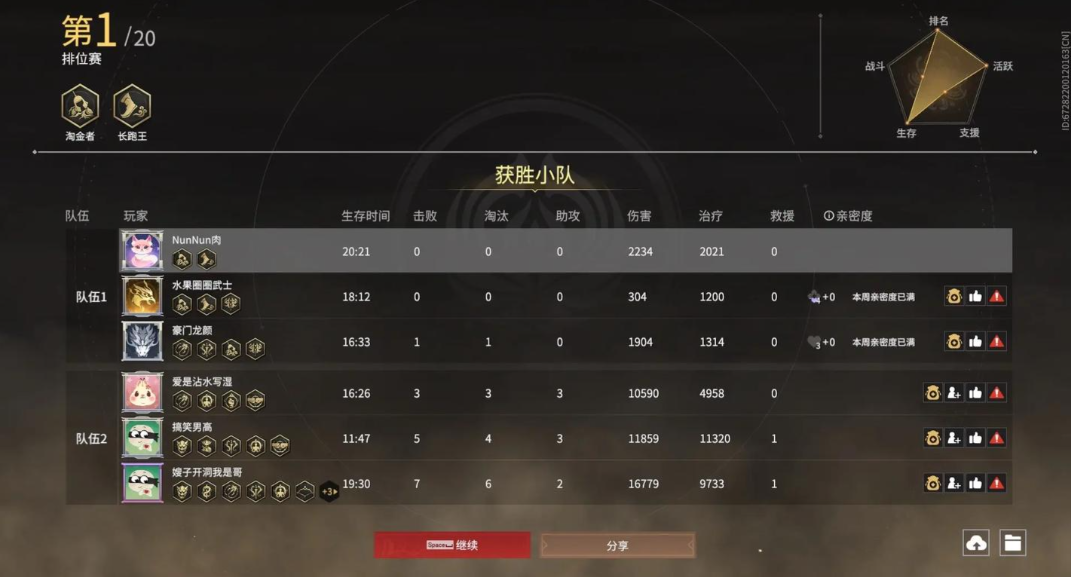 永劫无间怎么英雄积分加的多