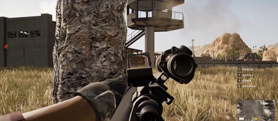 绝地求生怎么装两个镜