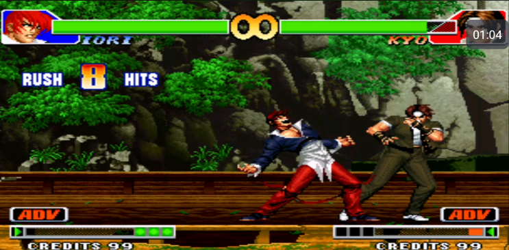 拳皇97暴走八神怎么出招