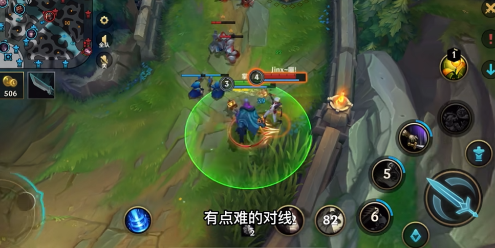 英雄联盟手游如何用武器打野