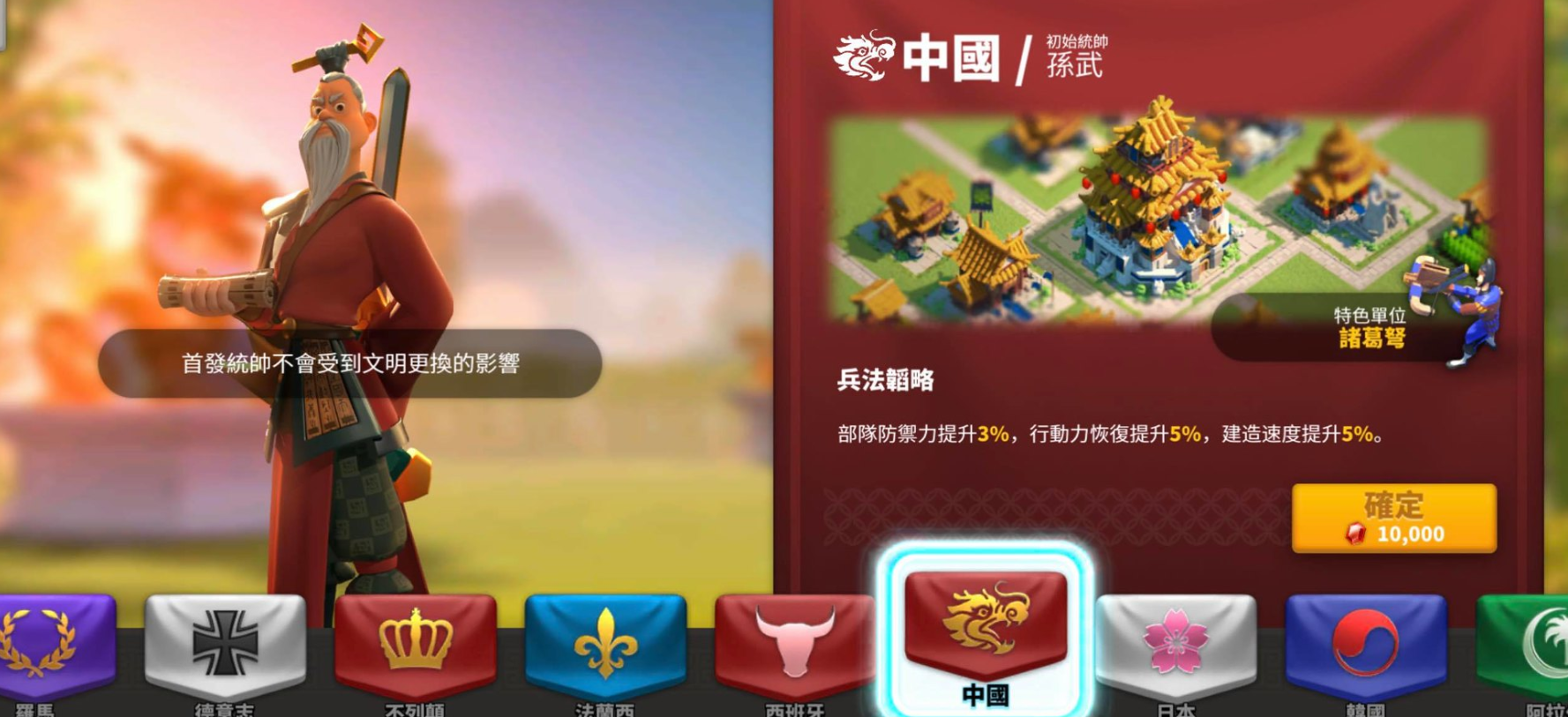 万国觉醒选什么文明好