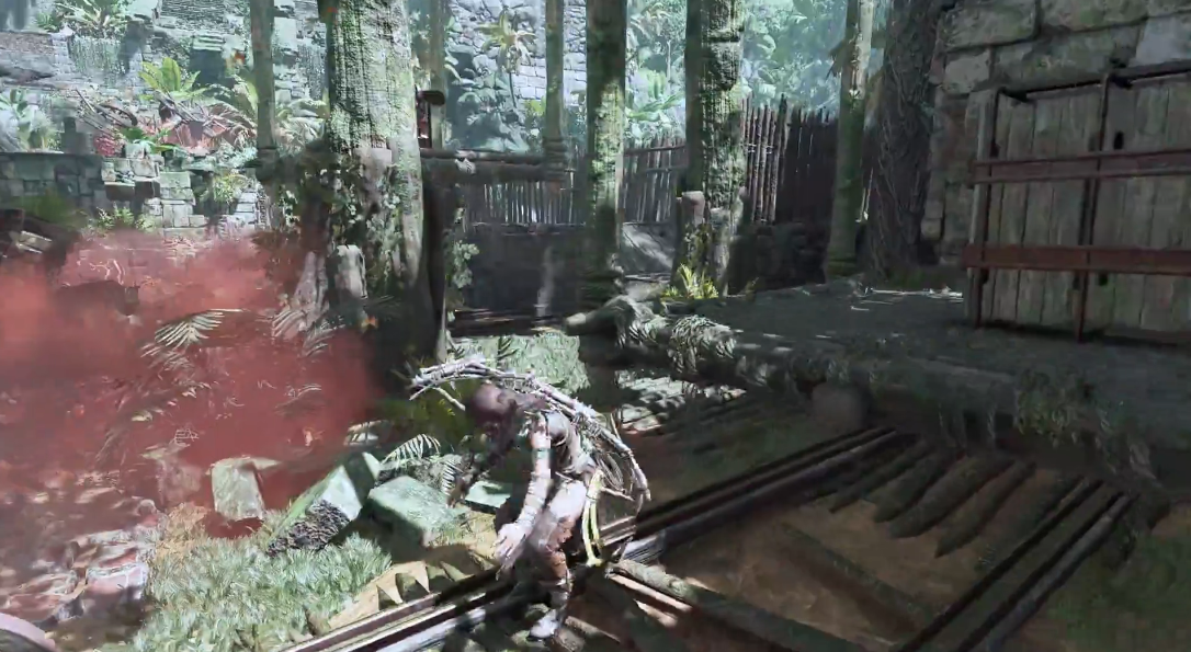 古墓丽影有毒气的那关怎么过