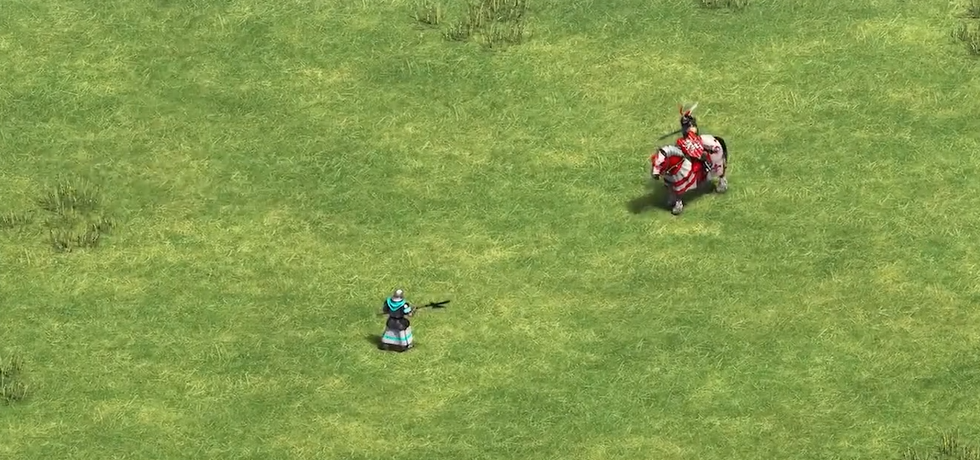 帝国时代2长戟兵怕什么武器
