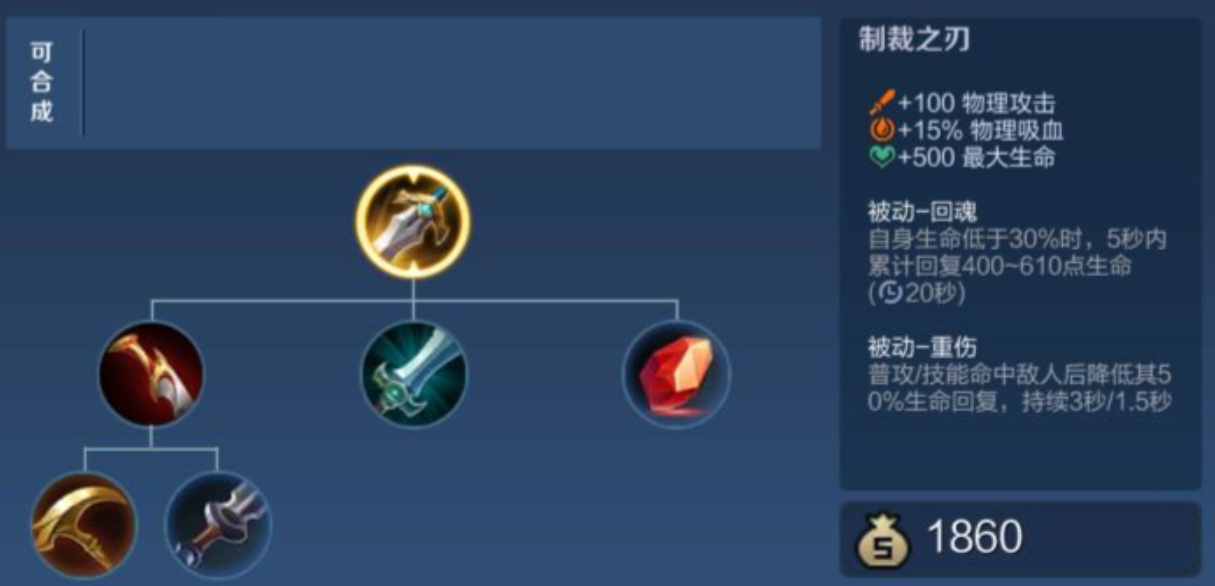王者荣耀打法边路怎么出装