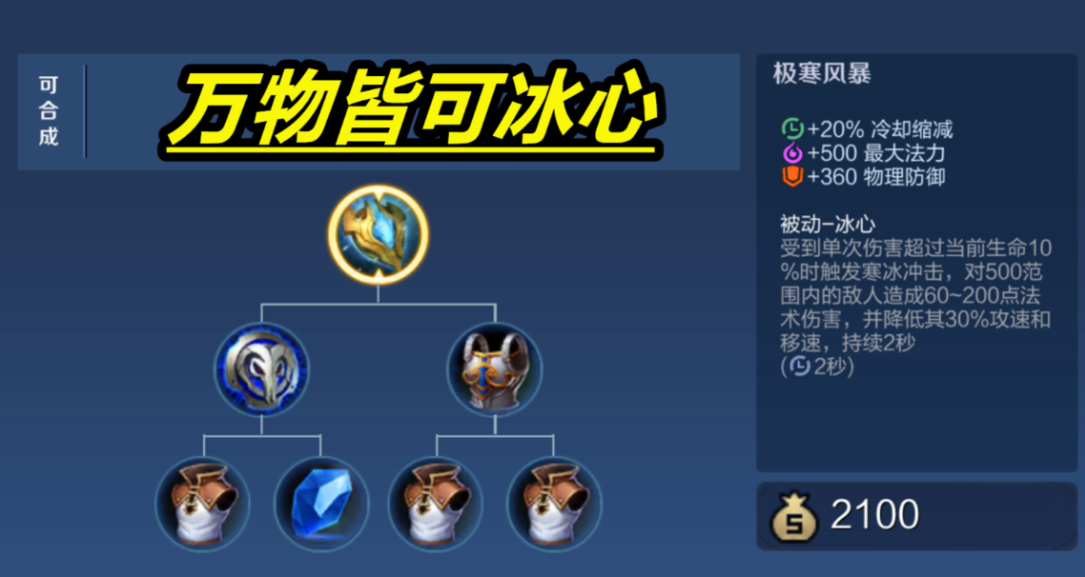 王者荣耀零冷却出装怎么搭配
