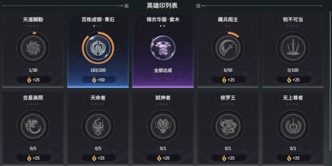永劫无间红色成就怎么看的