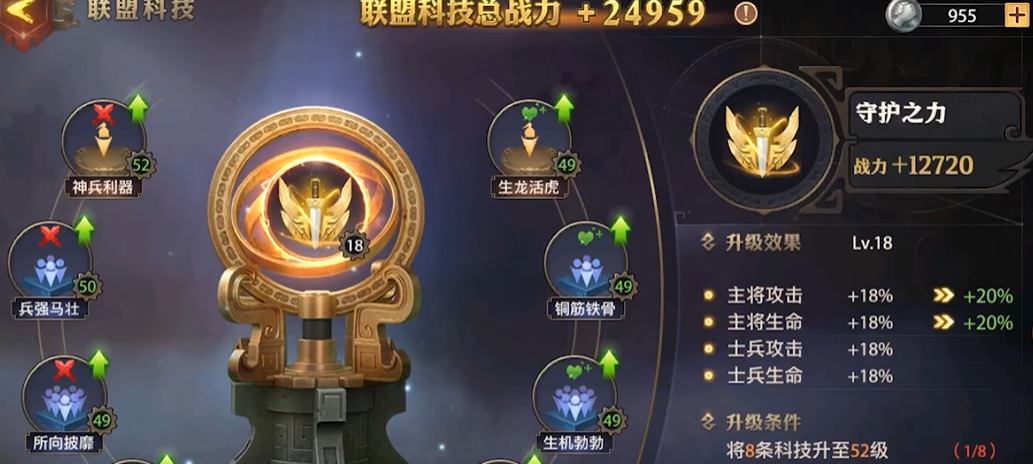 少年三国志零联盟科技怎么点