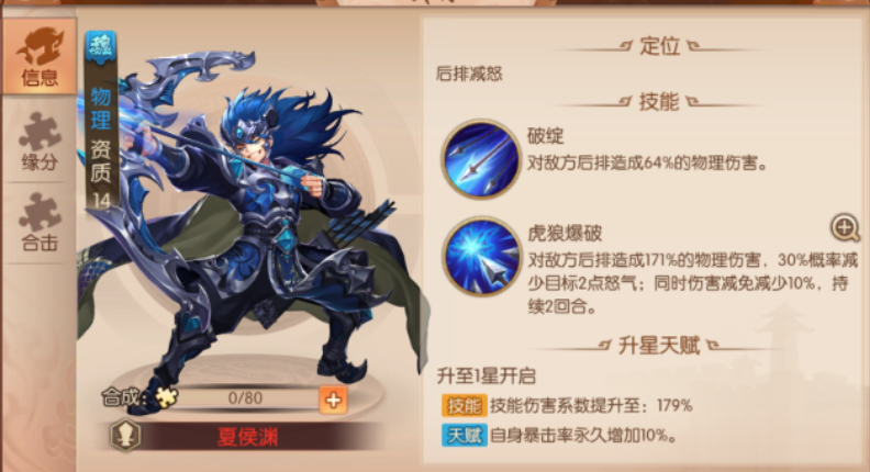 少年三国志2曹操夏侯阵容怎么搭配