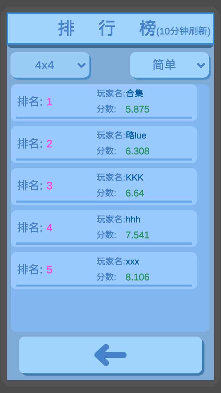 舒尔特方格截图7
