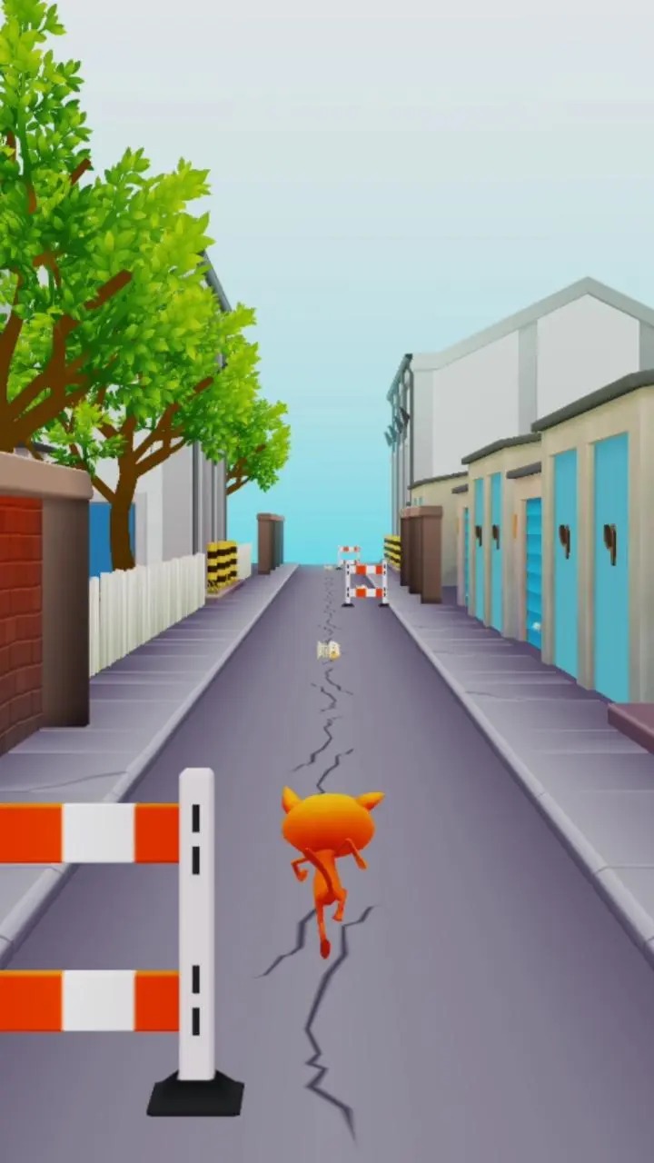 懒猫跑酷截图2