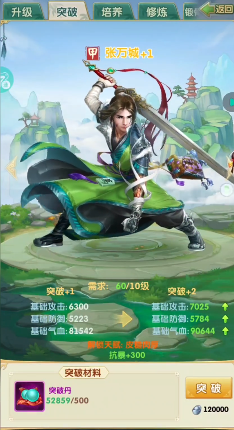 大掌门2沈浪带什么